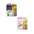 Giz Pastel Seco Colorido 36 Cores Basic E Fluorescente