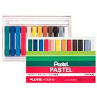 Giz Pastel Seco Estojo C/12 Cores Intensas Ref. Ga-12ad Pentel