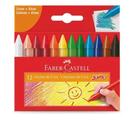 Gizao de cera faber castell c/12 cores