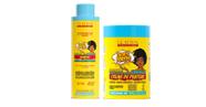 Glatten Cachos Fortes Shampoo e Creme de Pentear