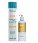 Glatten Citrox Shampoo 300 ml e Liso Perpétuo Retexturizador 150 ml