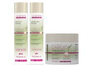 Glatten Garlic Therapy Shampoo e Condicionador e Máscara