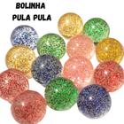 Glitter Bolinha Pula Pula 27 Mm Cx 20 Un