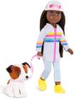 Glitter Girls Dolls by Battat - Jana &amp Cuddles 14" Poseable Fashion Doll &amp Plush Dog Pet - Bonecas para Meninas Idade 3 &amp Up