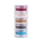 Glitter Pintura Facial Corporal Unhas Artesanato 5Un Safira