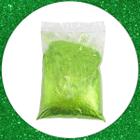 Glitter Purpurina Com Brilho Carnaval Festa 500G Verde