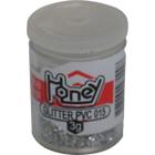 Glitter PVC Prata Potes 3G. (7898413661412) - Honey