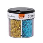 Glitter Shaker Colors BRW Pote com 60g com 6 cores