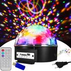 Globo Mágico Bola Maluca Luz Led Rgb Bluetooth Destaque Da Festa LK306B