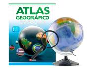 Globo Profissional Mondo 30CM + Lupa + Atlas