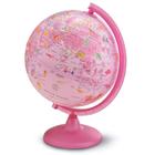 Globo terrestre iluminado tecnodidattica pinkzoo 25 cm