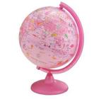 Globo Terrestre Luminoso - Pink Zoo - Geográfico - 25cm - Tecnodidattica
