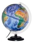 Globo Terrestre Político Físico 2em1 - 30cm Bivolt Led