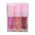 Gloss brilho labial +lip oil + batom matte Febella boca linda 3 itens