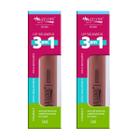 Gloss Labial Max Love Lip Volumoso 3 Em 1 Nude - 2 Un