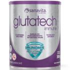 Glutamina 100% Pura + Imunomix - Glutatech Immune 300g - Sanavita