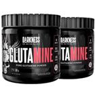 Glutamina Pura 300g Darkness Integralmedica Kit 2 Potes