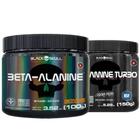 Glutamina Turbo 150g + Beta Alanina Pura 100g Black Skull