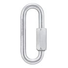 Go - Malha Rápida Oval 8 mm Aço Galvanizado Petzl