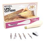 Goiva Para Linóleo William Mitchell Kit Com 05 Peças