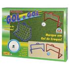 Gol a gol com 2 traves e uma bola de futebol braskit