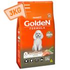 Golden Formula Cães Mini Bits Adultos 3kg Salmão & Arroz