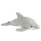 Golfinho de Pelúcia Cinza - 65cm - Fofy