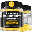 Gomas de creatina monohidratada envycure 7 g com BCAA, colágeno