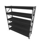 Gondola 1 mini porta pallet 250 kg 180x200x60 (CxLxP) cinza com preto bandejas mdf preto mini porta palete mini porta pallets paletes