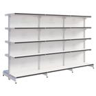 Gôndola De Centro Fit Inicial + 2 Continuações 2,02m Amapá Com Bandejas Inclinaveis