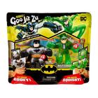 Goo Jit Zu 2 Bonecos Metallic Batman vs The Riddler 3158 - Sunny