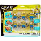 Goo jit zu minions pack com 6 mini figuras sunny