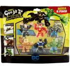Goo Jit Zu Pack com 6 Bonecos de 6cm - Sunny 3364