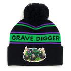 Gorro de inverno Monster Jam Grave Digger Green Youth