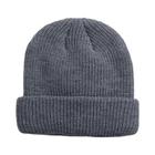 Gorro De Pescador De Malha Canelada Unissex Estilo Marinheiro Outono Inverno Curto Melão Skullie