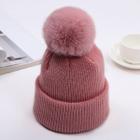 Gorro Feminino Touca Forrada Frio Inverno Adulto Forro Pelo Pompom