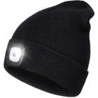 Gorro LED com luz, unissex, 4 LED USB, recarregável - Wokex