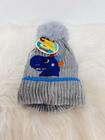 Gorro Touca Dinossauro Forrado Infantil (2 ao 7 anos) Menino Para Frio