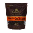 Gotas Chocolate 70% Cacau Gobeche - Adoçado com Açúcar Mascavo - 400g - Gobeche Chocolates