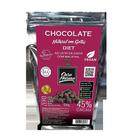 Gotas de Chocolate 45% Cacau ao Leite de Coco Diet - pacote de 500g - Ouro Moreno