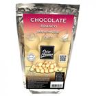 Gotas de Chocolate Branco Diet feito com leite de coco com Maltitol - Pacote de 500g 25% de desconto