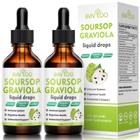 Gotas líquidas BVIVLOO Soursop Graviola 2000mg com musgo marinho 300mg