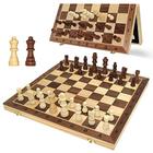 Luoyer 15 polegadas Conjunto de xadrez chinês com PU Couro Foldable Board  Xiangqi Portable Chinese Chess Game Set Estratégia Xiang Qi Jogos de  tabuleiro para 2 jogadores para crianças adultos Família 