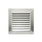 Grade de Ventilação Quadrada 130x130mm GRA-070 Alumínio Otam