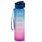 Gradiente Frosted Travel Cup 1000ml Space Cup Grande Capacidade (Bluered) - HTTN