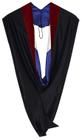 Graduation Hood Graduation Mall Deluxe Unissex Bachelor Red