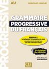GRAMMAIRE PROGRESSIVE DU FRANCAIS - NIVEAU DEBUTANT COMPLET - APPLI + CD AUDIO - 2EME ED -