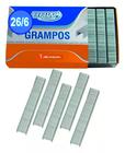 Grampo 26/6 para grampeador 20fls Galvanizado BRW 1000un