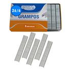 Grampo 26/6 Para Grampeador 20Folhas Galvanizado Brw 5000Un