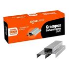 Grampo Galvanizado 26/6 C/5000 Unidades Grampeia Até 25 Folhas Jocar Office